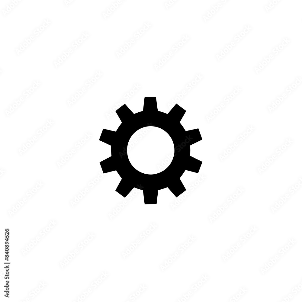 Gear Icon Minimal, Simple Logo Gear Icon Minimal, Simple Logo