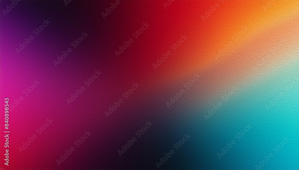 Vibrant gradient background with a soft, textured grain effect