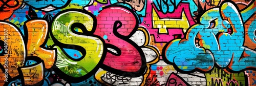 Wallpaper Mural Expressive urban graffiti art showcasing creativity and energy in vibrant street culture Torontodigital.ca