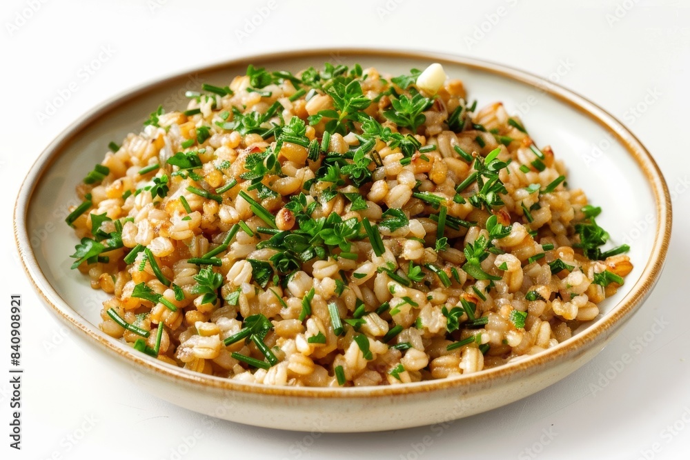 Chewy Baked Barley with Aromatic Rosemary and Thyme Chewy Baked Barley with Aromatic Rosemary and Thyme