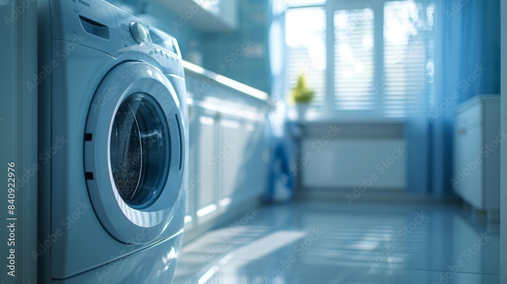 Clothes Dryer Focus on a clothes dryer in a laundry room, with a bright background, Clothes Dryer Focus on a clothes dryer in a laundry room, with a bright background,