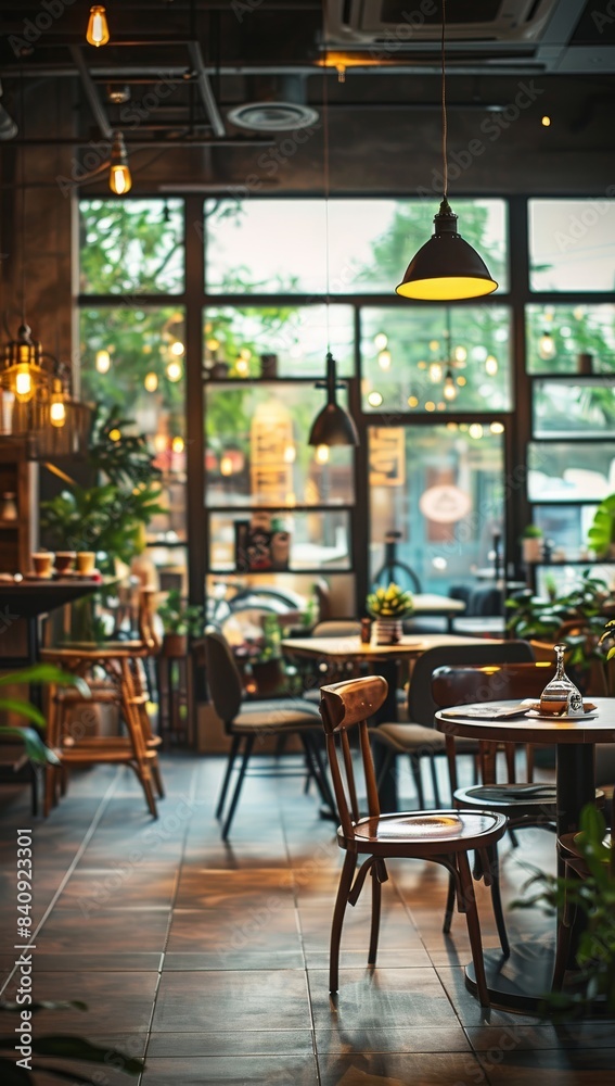Coffee Shop Interior Focus on the interior of a stylish coffee shop, with a cozy atmosphere Coffee Shop Interior Focus on the interior of a stylish coffee shop, with a cozy atmosphere