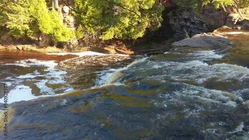 Wallpaper Mural Porcupine Mountains Waterfall Torontodigital.ca