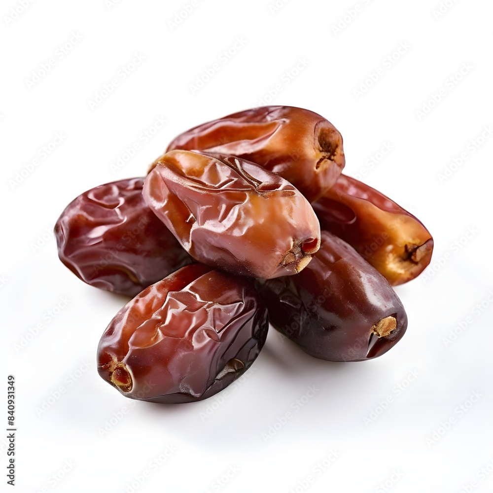 Obraz premium dates isolated on white