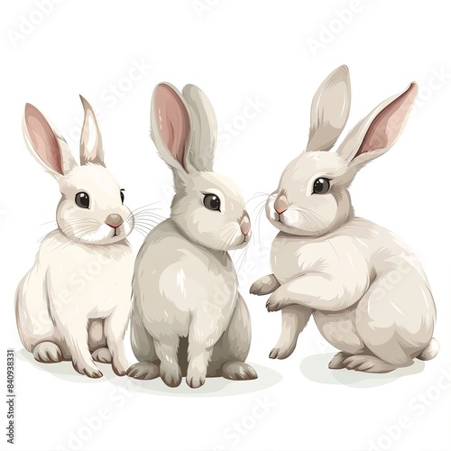 Rabbits Minimalist © thanawat