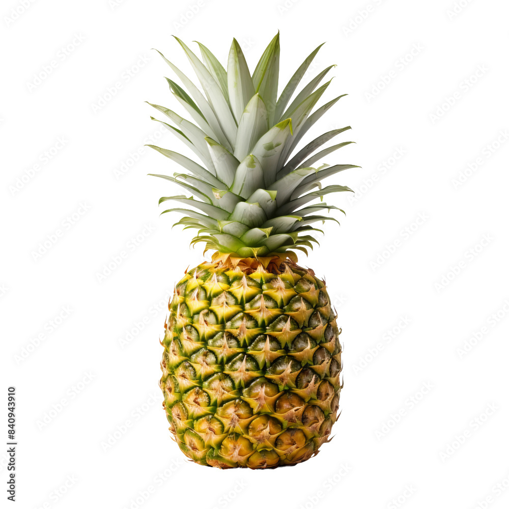 Fototapeta premium pineapple isolated on white