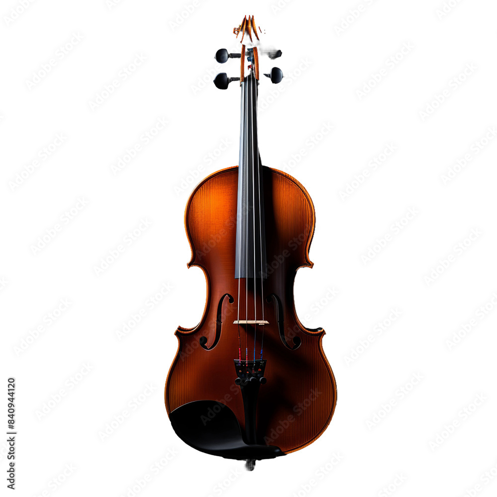 Fototapeta premium violin isolated on white