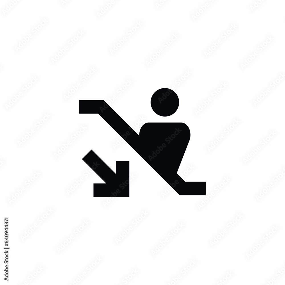 downstair level floor down icon downstair level floor down icon