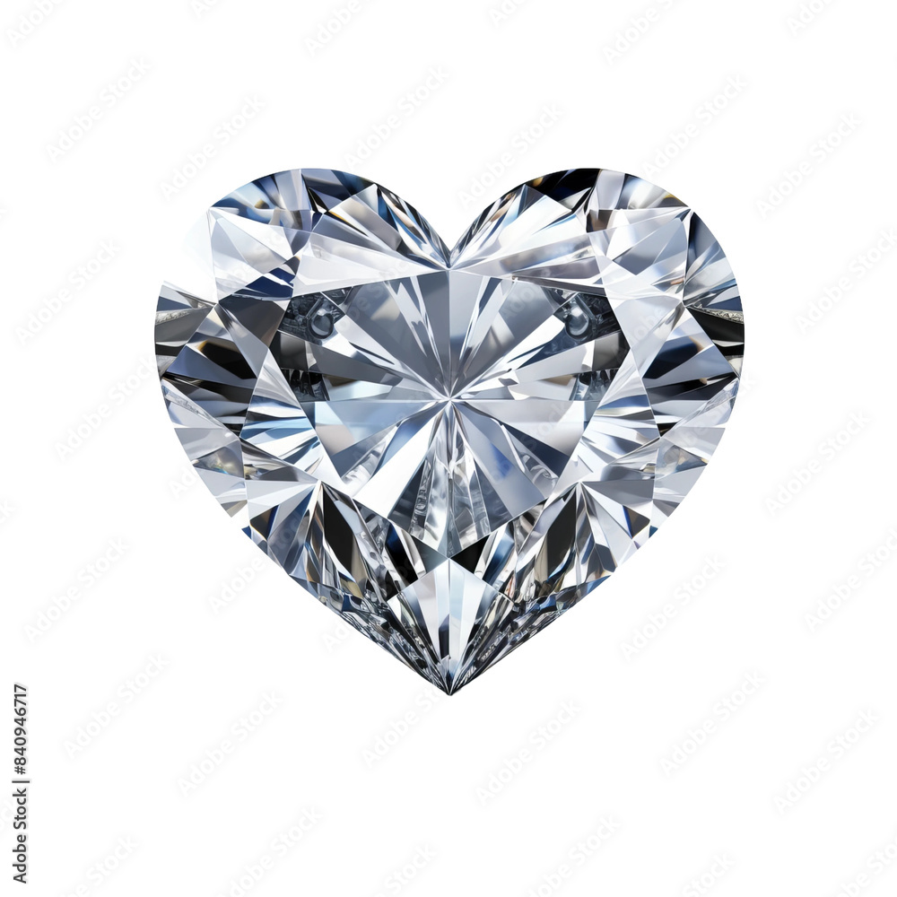 Fototapeta premium heart shaped diamond