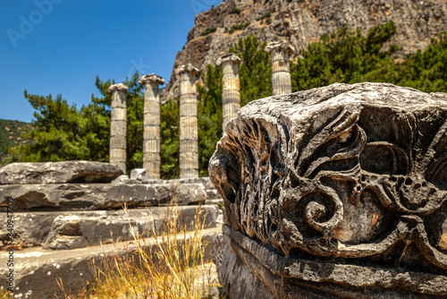 Priene is an Ionian (Ancient Greek) city founded in Aydın Soke, approximately 100 km away from Selcuk-Ephesus. photo