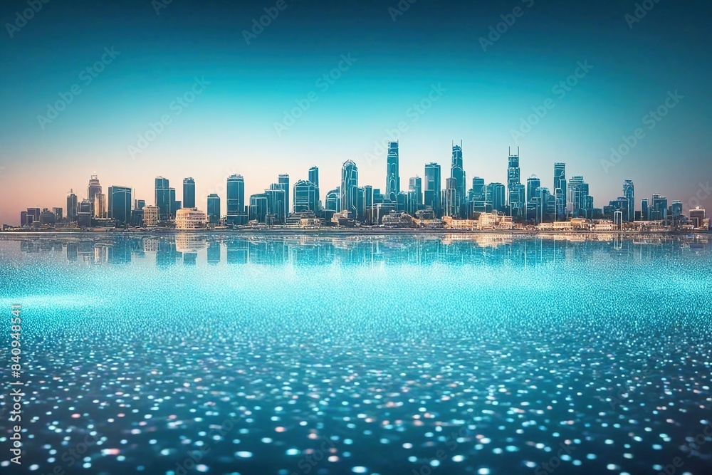 Fototapeta premium Background of technological concepts