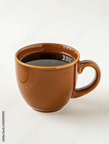 Wallpaper Mural Perfectly Isolated Mug of Black Coffee on a Crisp White Background in High Definition Torontodigital.ca