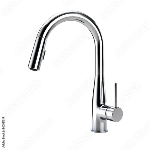 Obraz na płótnie faucet isolated on white background