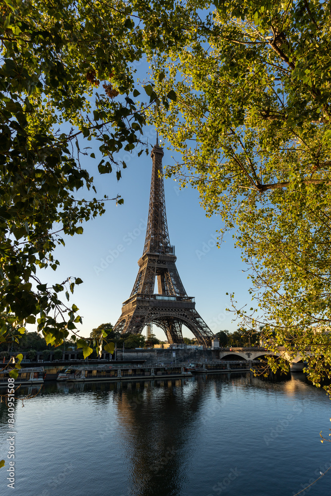 Fototapeta premium Paris, France. European architecture and famous buildings.