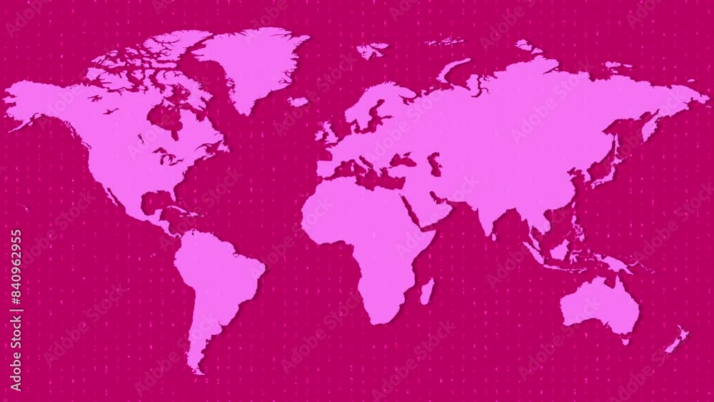 Abstract News background lighting pattern loop animation red world map earth animated texture Abstract News background lighting pattern loop animation red world map earth animated texture