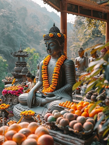 A Time of Reflection and Peace: Vesak Holiday Celebration of Buddha's Teachings photo