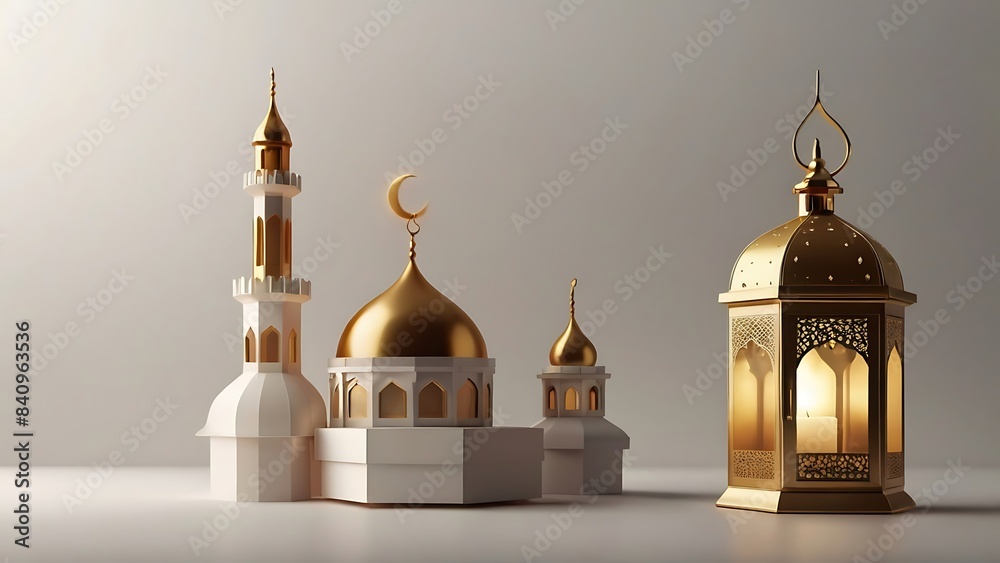 Ramadan Crescent: Luxurious Islamic Design