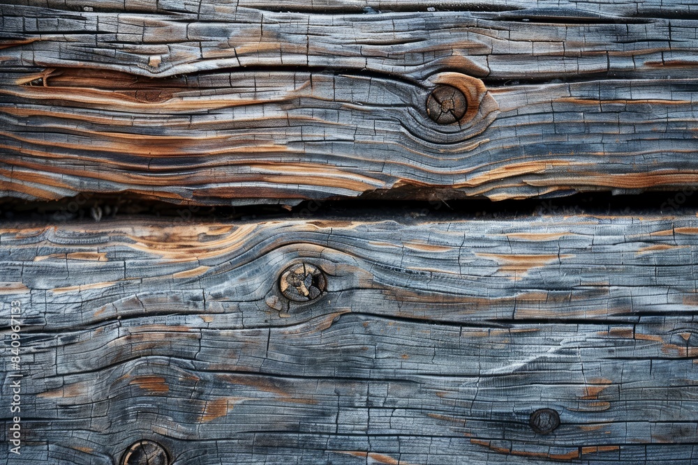 Wood texture. ancient board - generative ai Wood texture. ancient board - generative ai