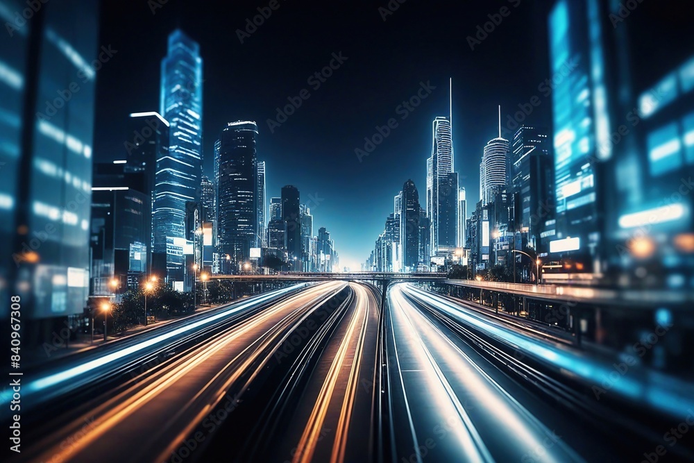 Fototapeta premium Background of technological concepts