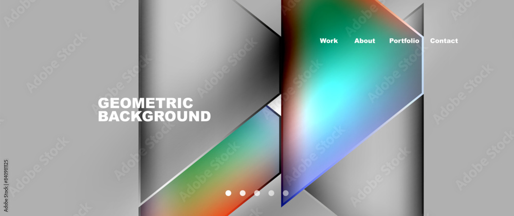 Flowing bright neon gradients geometric abstract background with triangles and lines. Fluid color pattern of color liquid gradient background for wallpaper, banner, background, card, landing page Flowing bright neon gradients geometric abstract background with triangles and lines. Fluid color pattern of color liquid gradient background for wallpaper, banner, background, card, landing page