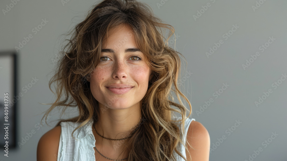 female marketer, learning AI and beeing happy created with Generative AI technology female marketer, learning AI and beeing happy created with Generative AI technology