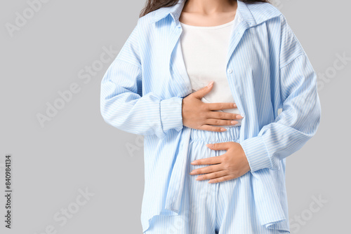 Young woman suffering from ...