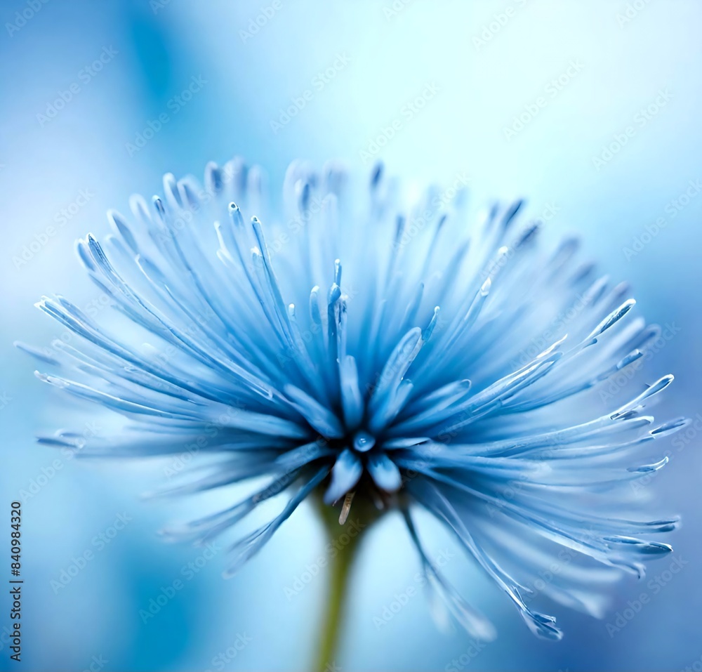 Obraz premium close up of a flower, plant, macro, purple, dandelion, blue, white, pink, closeup, water, summer, flora, blossom, floral, garden