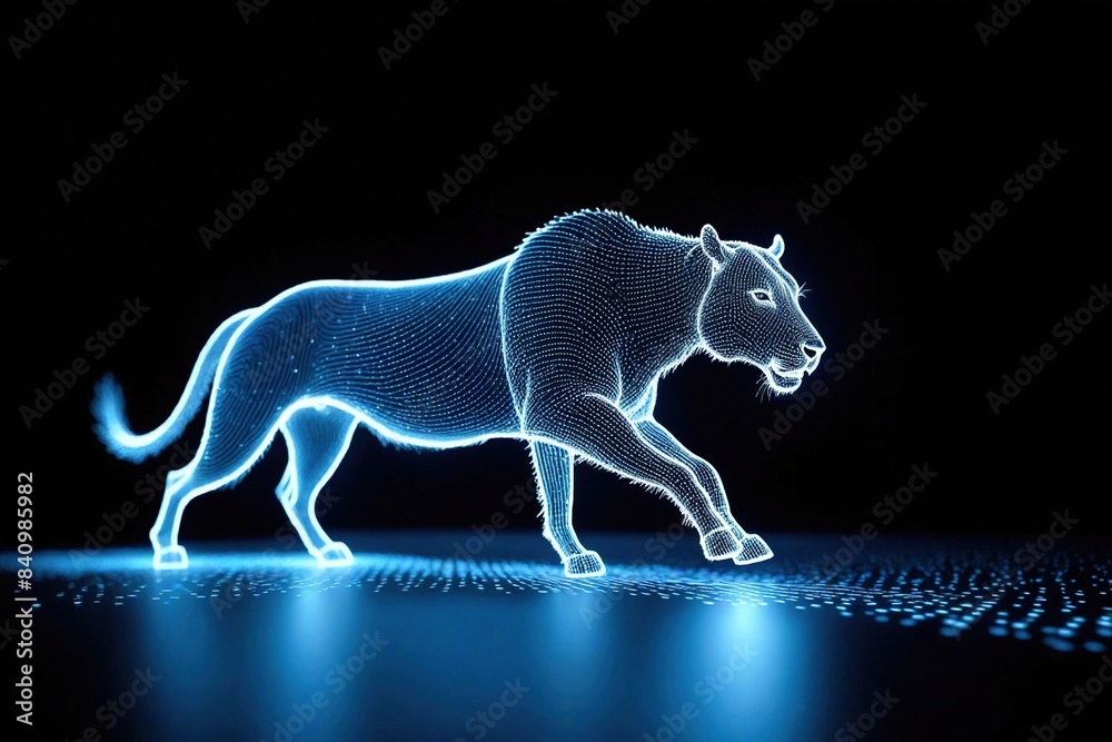 Fototapeta premium Background of technological concepts