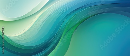 gradient green blue background illustration