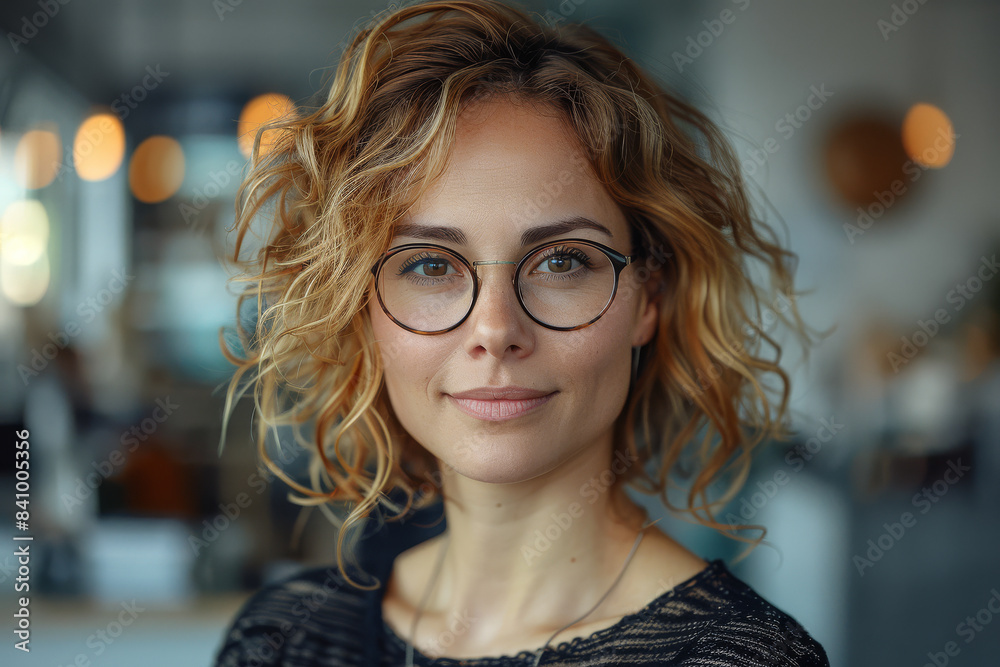 Realistic Stock Photo of a Cute German Project Manager created with Generative AI technology Realistic Stock Photo of a Cute German Project Manager created with Generative AI technology