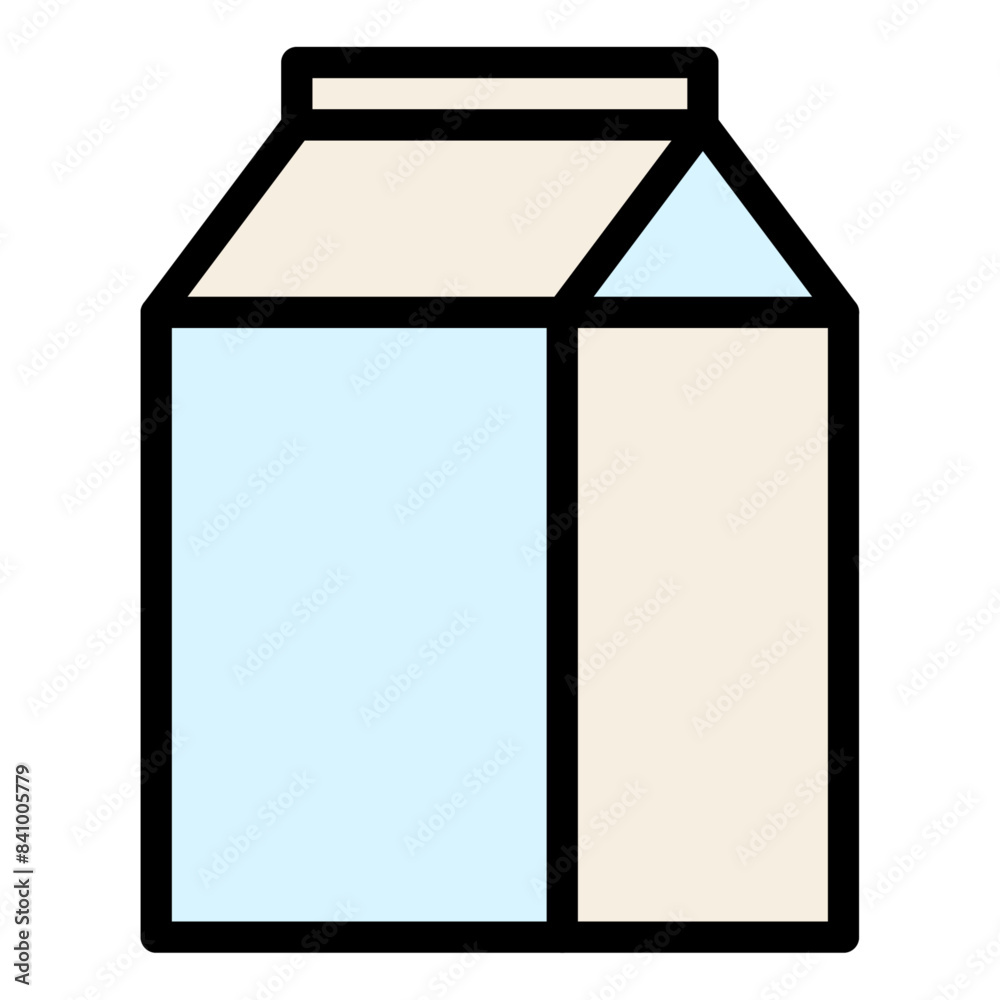 Milk dual tone icon design Milk dual tone icon design