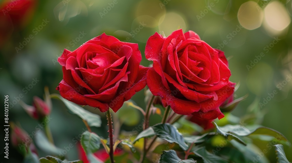 Naklejka premium Red Roses photographed with Nikon d810