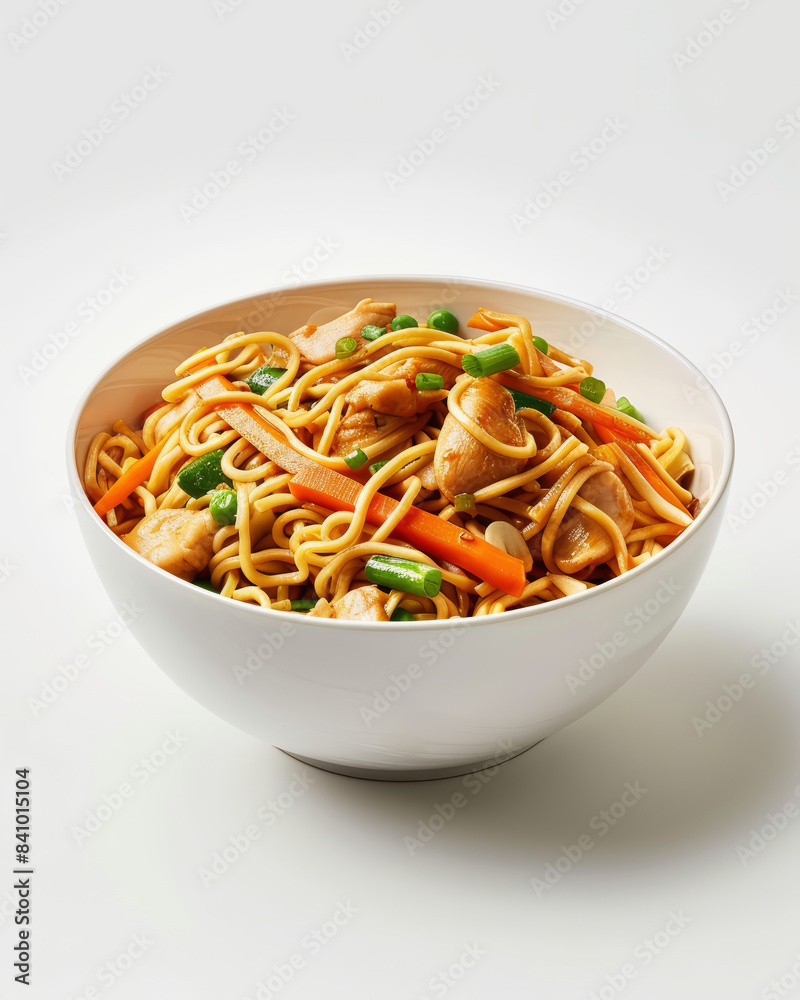 chinese noodles with chicken and vegetables chinese noodles with chicken and vegetables
