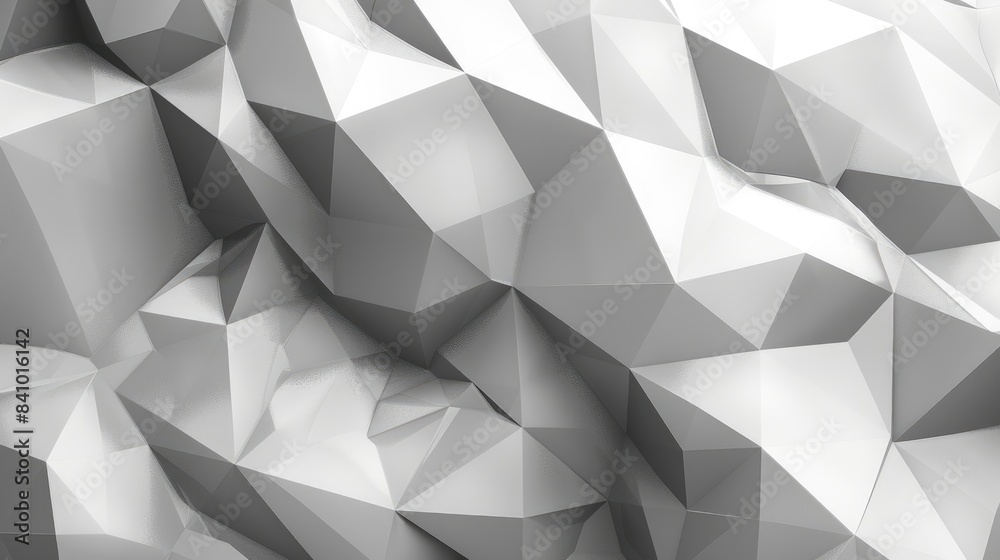 Abstract gray toned low poly background Abstract gray toned low poly background