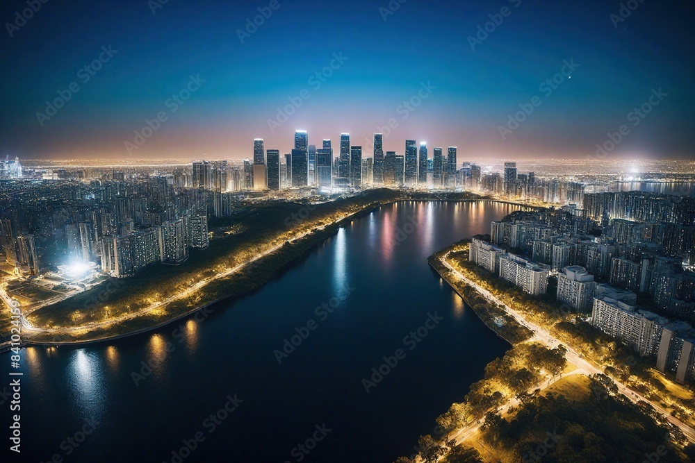 Fototapeta premium Background of technological concepts