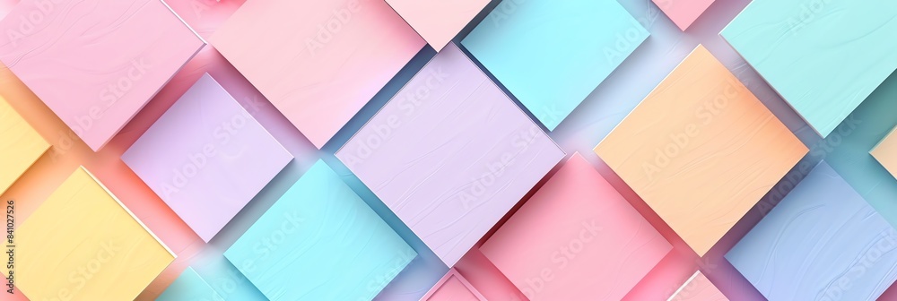 Pastel candy color background, abstract , 2D flat illustration, constructivism, no shadow, no gradation cute, Digital art Pastel candy color background, abstract , 2D flat illustration, constructivism, no shadow, no gradation cute, Digital art
