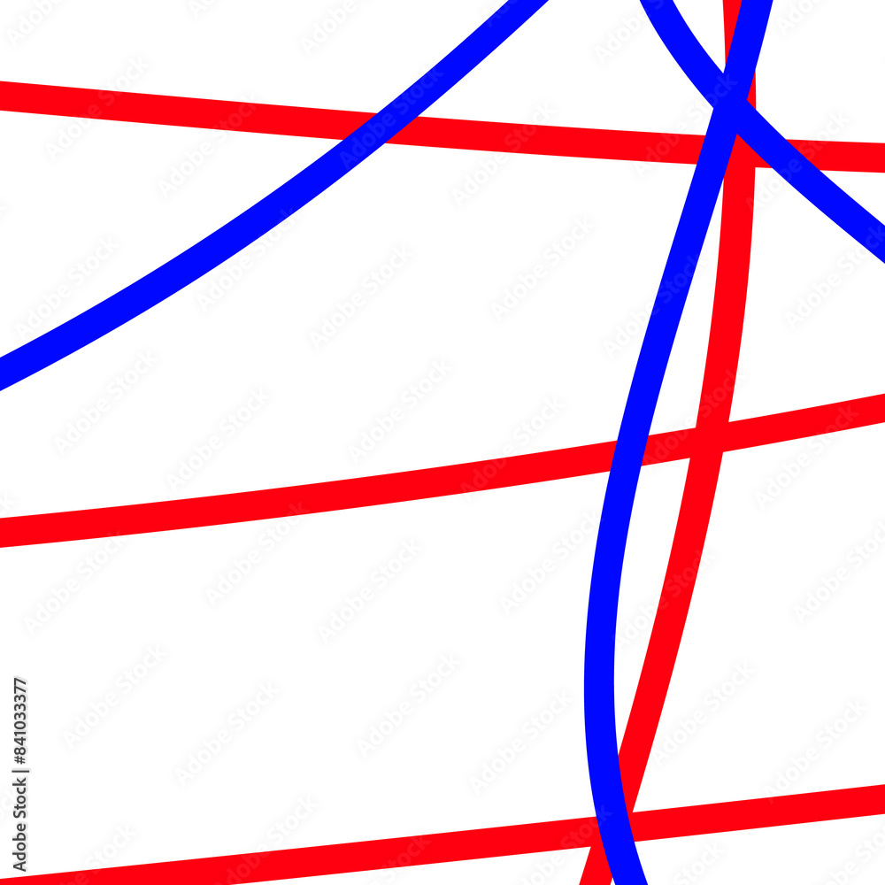 Obraz premium Red and blue graphic grid background 