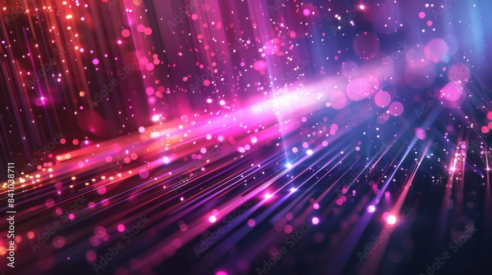 Fototapeta premium abstract technology particle of light background