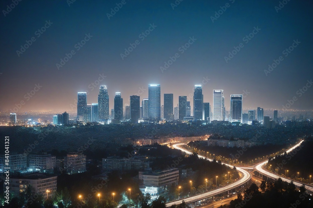 Fototapeta premium Background of teBchnological concepts