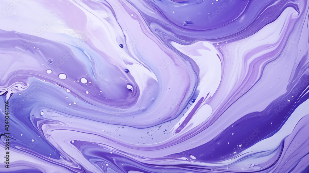Vivid Marble Patterns in Lavender Colors Liquid Paints Vivid Marble Patterns in Lavender Colors Liquid Paints