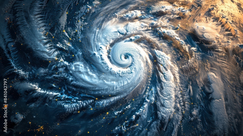 Swirling cloud vortexes and billows of dust take on an otherworldly ...