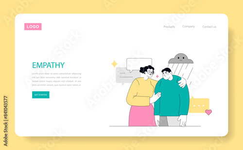 Soft Skills Flat Vector illustration.