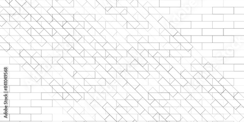 White brick wall background. bricks pattern. seamless brick wall.
