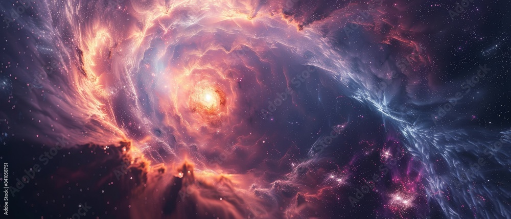 Close up, Celestial Dreams, a detailed cosmic landscape with vibrant galaxies, swirling nebulae, and celestial phenomena, creating a stunning visual experience Close up, Celestial Dreams, a detailed cosmic landscape with vibrant galaxies, swirling nebulae, and celestial phenomena, creating a stunning visual experience