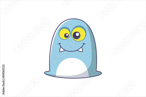 Troll Faces Flat Sticker Design