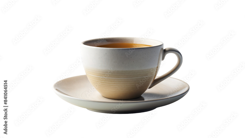 Isolated white ceramic cup for coffee beverage Isolated white ceramic cup for coffee beverage