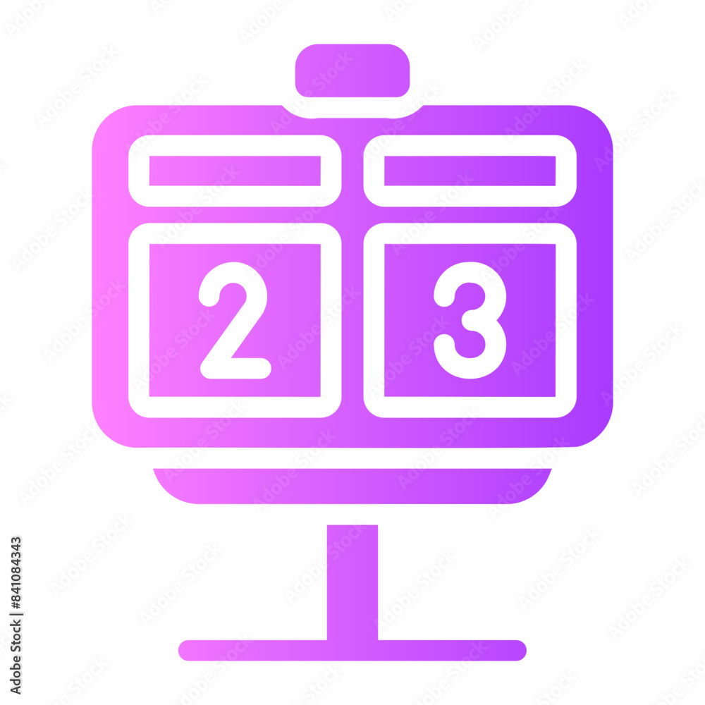 scoreboard Gradient icon scoreboard Gradient icon