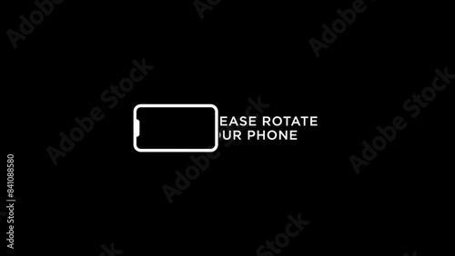 Rotate Your Phone Screen Animation