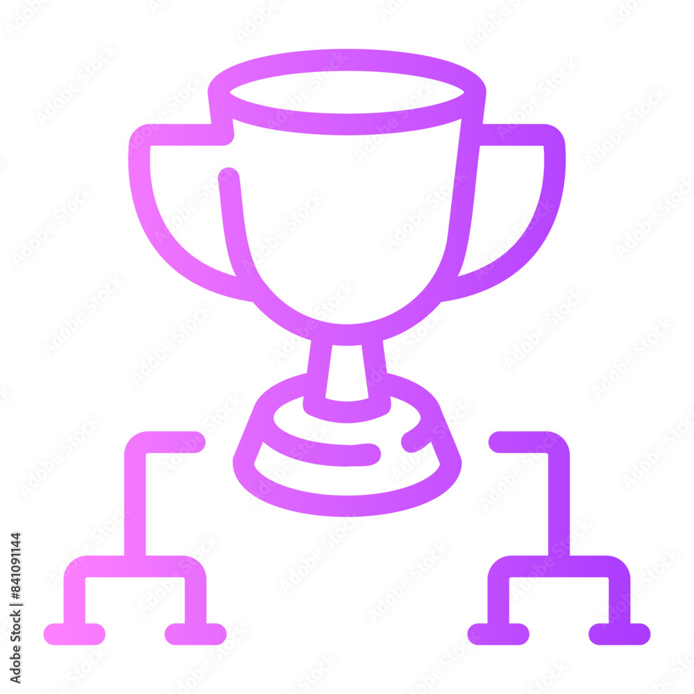 tournament Line Gradient Icon tournament Line Gradient Icon