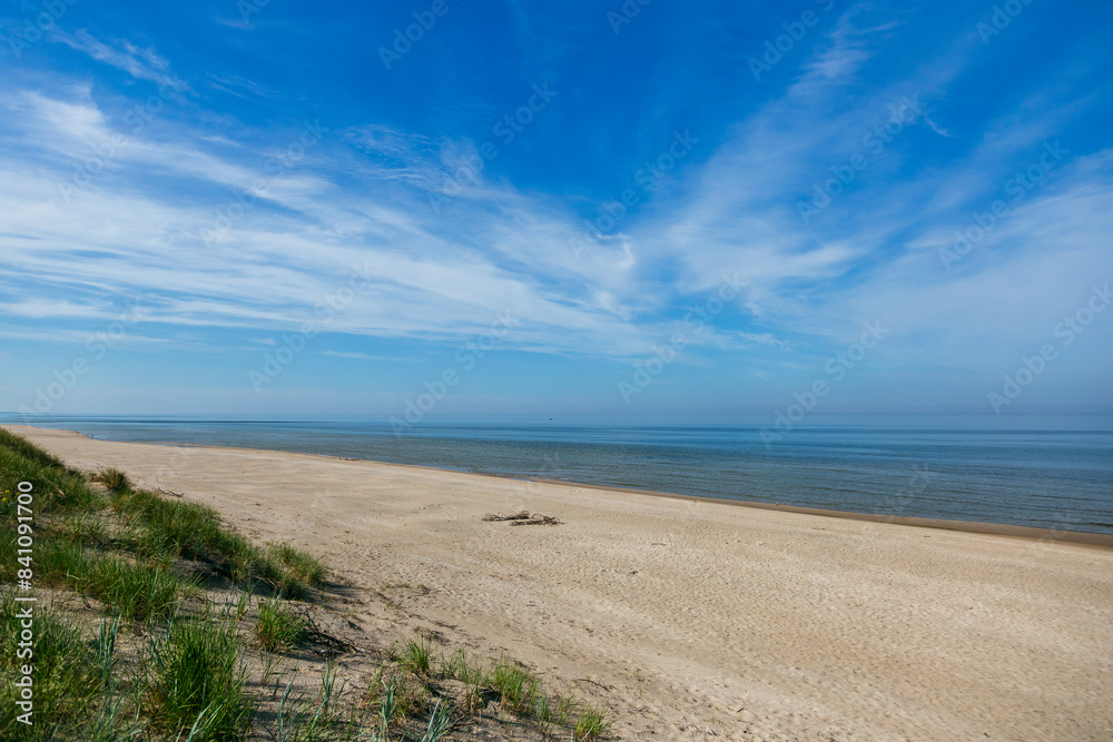 beach and Baltic sea, Lithuania beach and Baltic sea, Lithuania